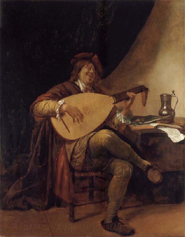 Jan Steen Self-Portrait as a lutenist